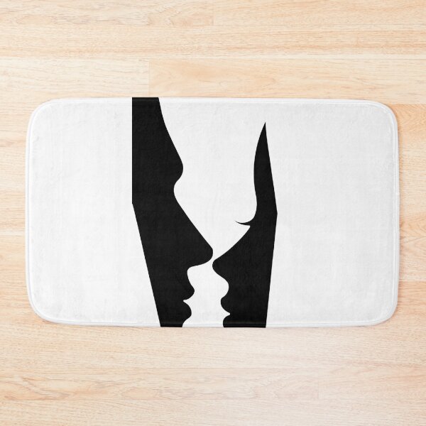 Item preview, Abstract Face to Face Optical Illusion designed and sold by GRFORA.