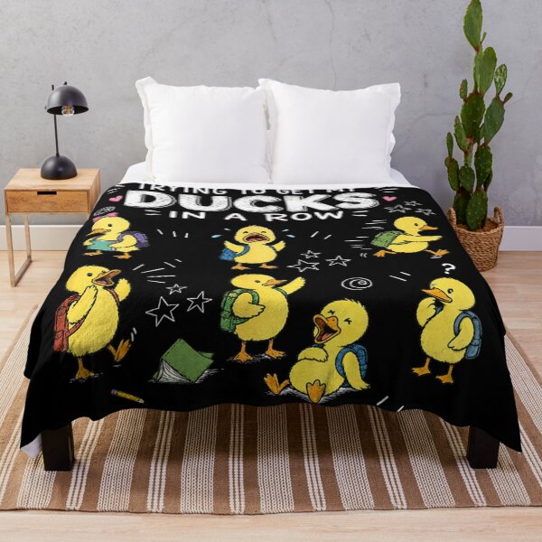 Item preview, Trying To Get My Ducks In A Row Cute Back To School designed and sold by RuperDelois.