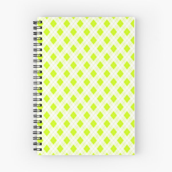 Item preview, Slime Green and White Halloween Argyle Check Plaid designed and sold by Creepyhollow.