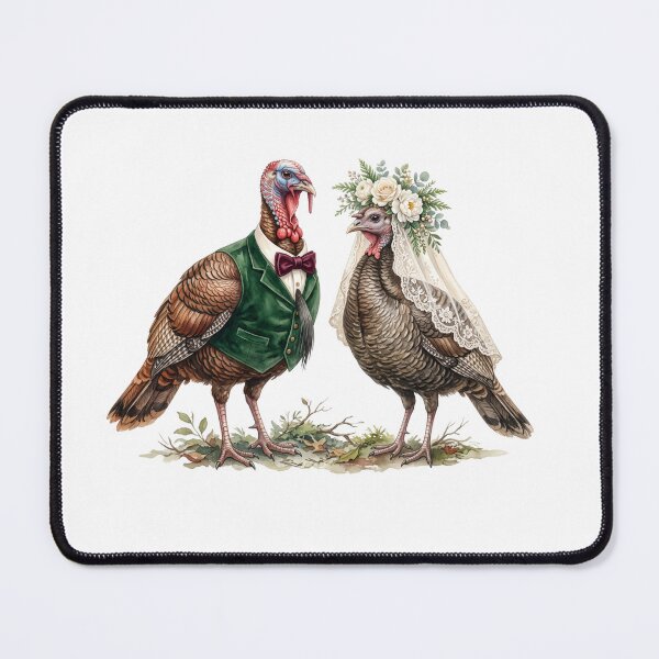 Item preview, Turkey Wedding Couple Art designed and sold by Roy & Tiffany.