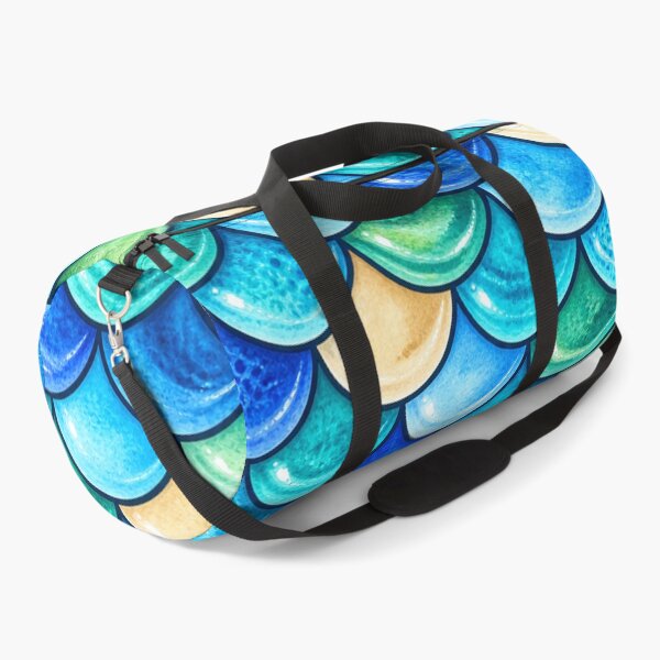Item preview, Ocean Blue Fish Scales – Seamless Marine Inspired Design designed and sold by annenambiro.