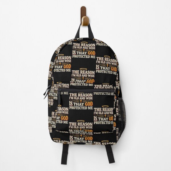 Item preview, The Reason I'm Old and Wise is that God Protected Me designed and sold by Redgiant87x.