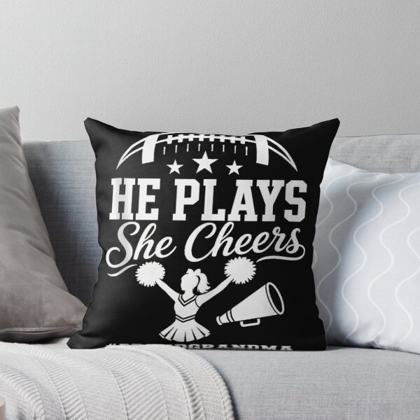 Item preview, Proud Football Grandma He Plays She Cheers Game Day Sports Supporter designed and sold by RuperDelois.
