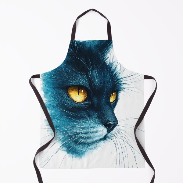 Item preview, Golden Eyes Blue Sea Cat designed and sold by GRFORA.