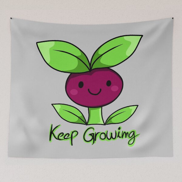Item preview, Keep Growing Plant designed and sold by Phyllya Design.