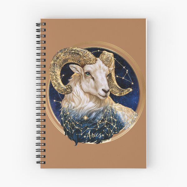 Item preview, Aries Zodiac Ram Astrology Celestial Constellation Gold Navy PNG designed and sold by MythicMood.