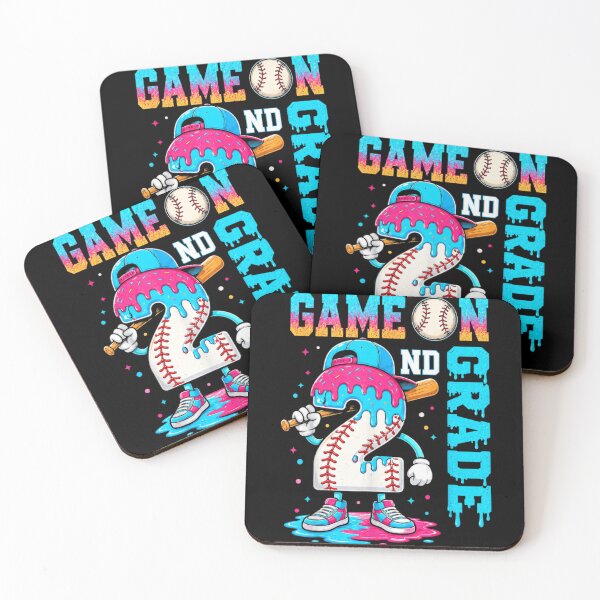 Item preview, Game On 2nd Grade Back To School Baseball Player Student Gift designed and sold by PhocoNibict.