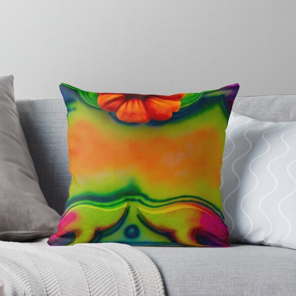 Item preview, Vibrant Neon Floral Ornamental Panel With Carved Decorative Frame And Abstract Colorful Background designed and sold by Nmallia.
