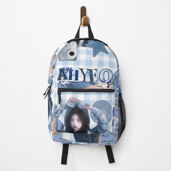 Item preview, Ahyeon BABYMONSTER Blue Denim Y2K Collage designed and sold by KryaArts27.