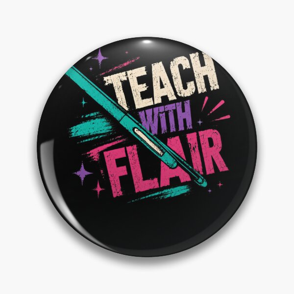 Item preview, Teach With Flair Teacher Education Professional designed and sold by HumansStuck12.