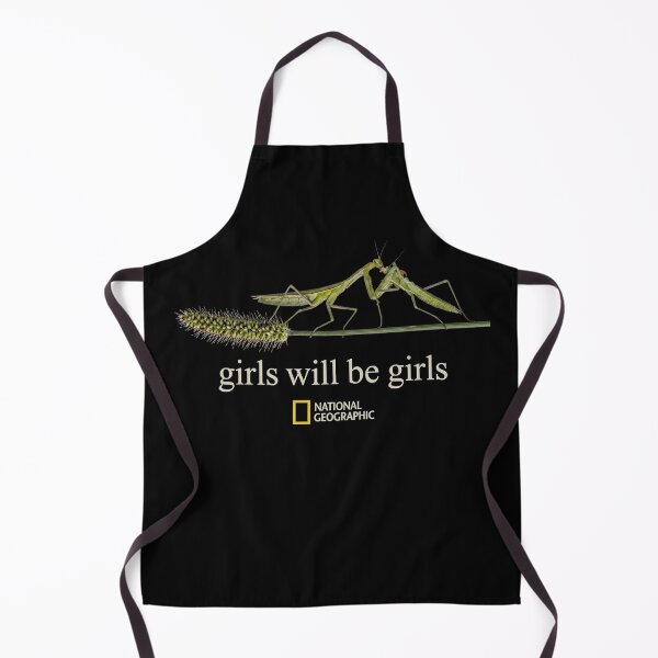 Item preview, Girls Will Be Girls Praying Mantis Funny Insect Nature Lover Graphic T-Shirt designed and sold by Banyvim.