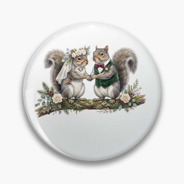 Item preview, Squirrel Wedding Couple Art designed and sold by Roy & Tiffany.