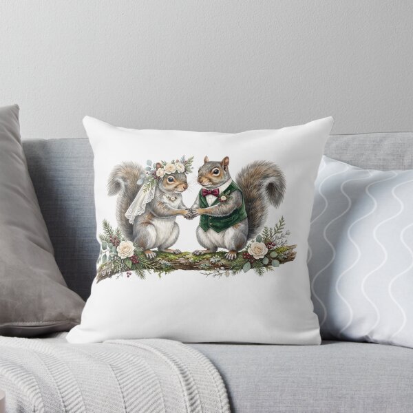 Item preview, Squirrel Wedding Couple Art designed and sold by Roy & Tiffany.