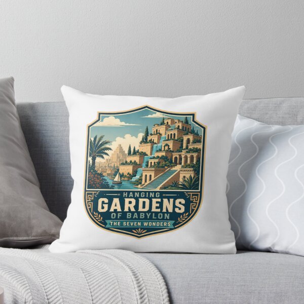 Item preview, Hanging Gardens Of Babylon The Seven Wonders Ancient History Lover designed and sold by Simsimah26Parks.