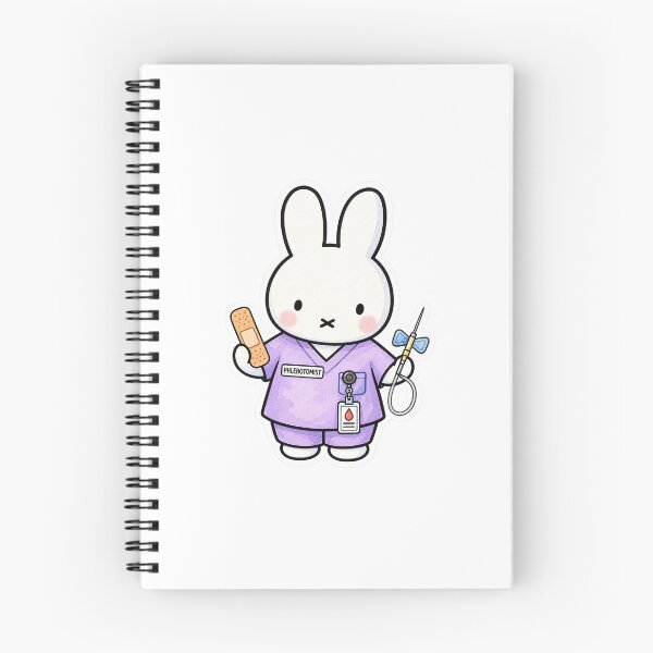 Item preview, phlebotomist miffy  designed and sold by Jadedoodle.