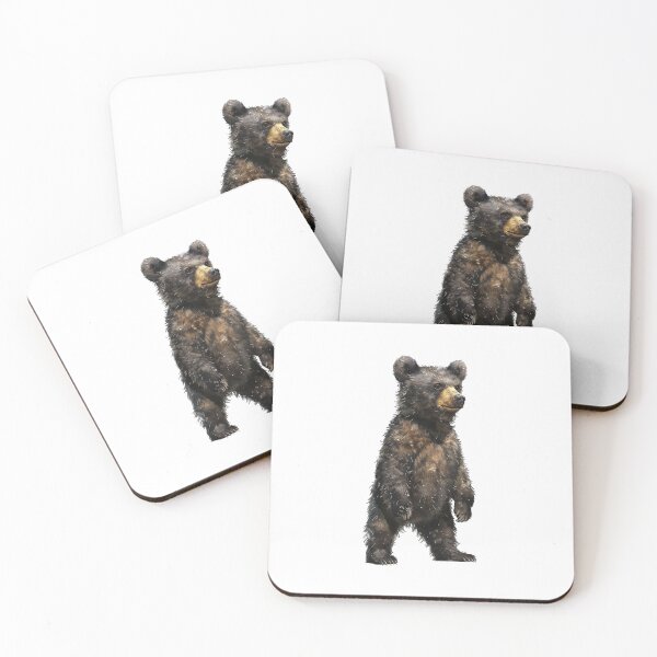 Item preview, Bear Cub | Cute Woodland Animal Watercolor Art designed and sold by Mandayartstudio.