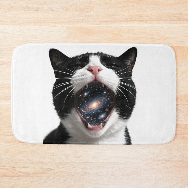 Item preview, Cosmic Cat Galaxy Mouth designed and sold by The Mellonaire.