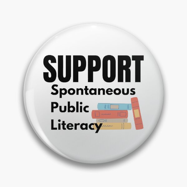 Item preview, Spontaneous Public Literacy designed and sold by skydub47.
