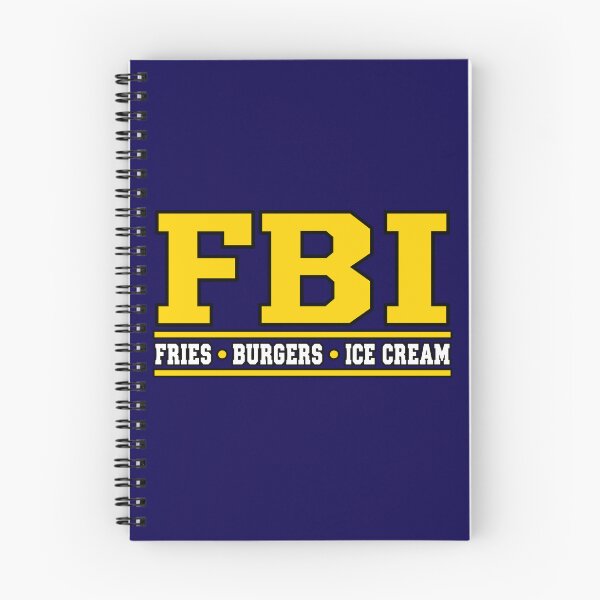 Item preview, FBI Fries Burgers Ice Cream Funny Food Lover designed and sold by ZIGLWORKS.
