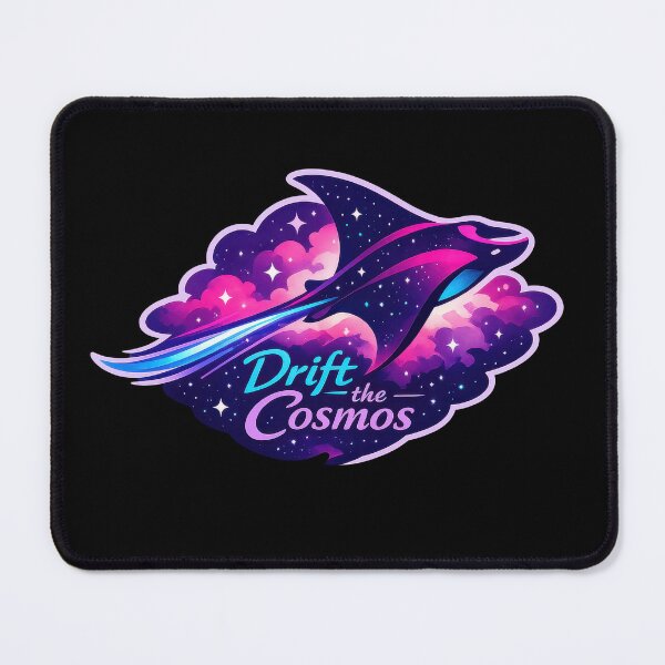 Item preview, Neon Manta Gliding Through the Stars designed and sold by Sketchlegacy.