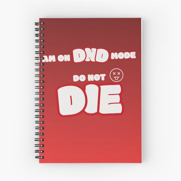 Item preview, DND MODE - DO NOT DIE DESIGN BY STUDIO CHIC designed and sold by Studio Chic by Rooh.