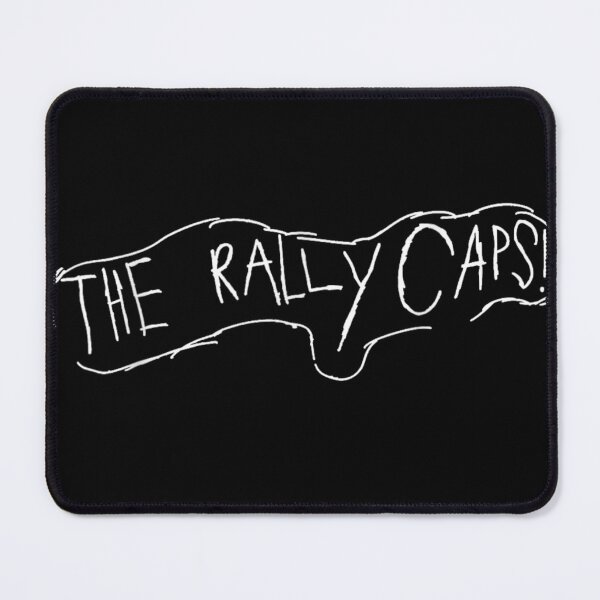 Item preview, The Rally Caps Hand Drawn White Typography Grunge Punk Rock Band designed and sold by PhocoNibict.