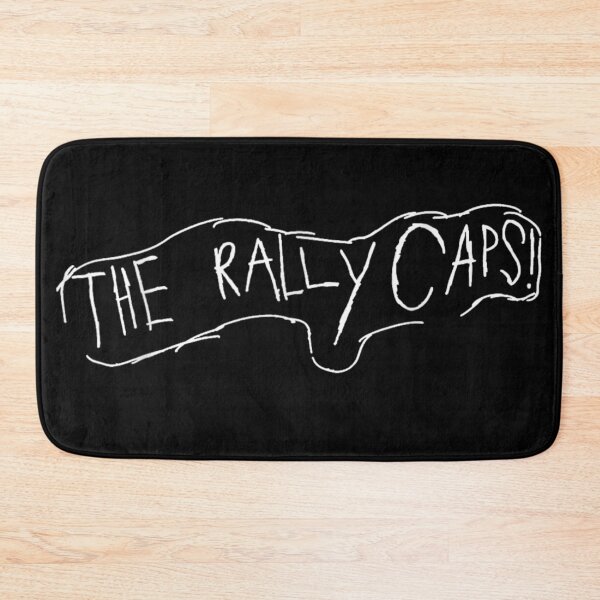 Item preview, The Rally Caps Hand Drawn White Typography Grunge Punk Rock Band designed and sold by PhocoNibict.