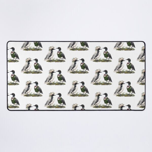 Item preview, Loon Wedding Couple Art designed and sold by Roy & Tiffany.