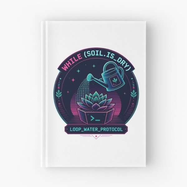 Item preview, While Soil Is Dry Water Funny Programmer Plant Parent designed and sold by ThirdShiftLab.