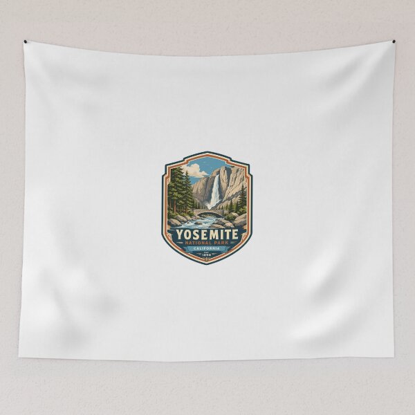 Item preview, Yosemite National Park California Est 1890 National Park Traveler Outdoors Explorer designed and sold by Simsimah26Parks.