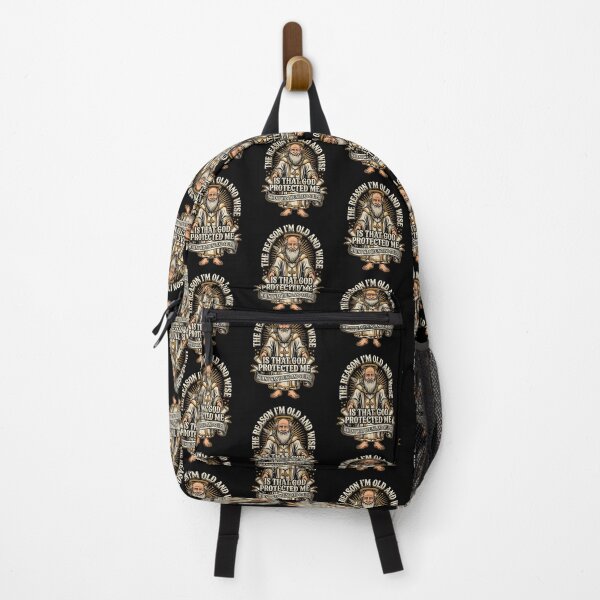 Item preview, The Reason I'm Old and Wise is that God Protected Me designed and sold by Redgiant87x.