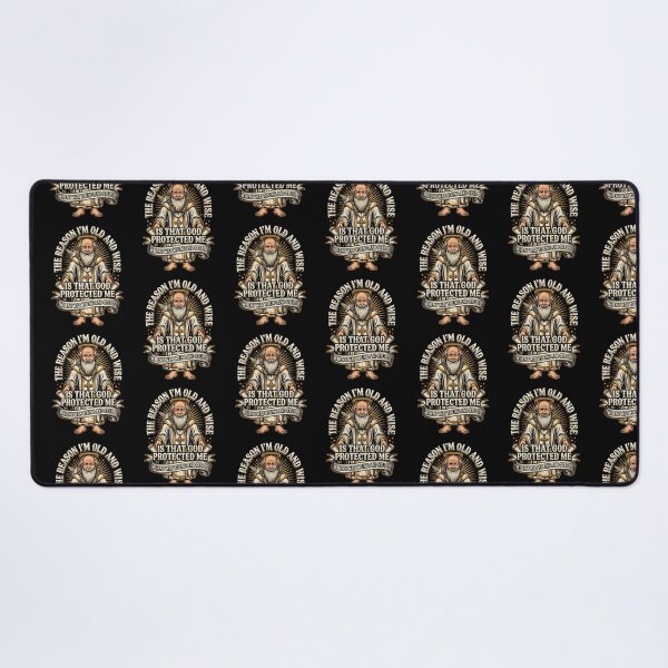 Item preview, The Reason I'm Old and Wise is that God Protected Me designed and sold by Redgiant87x.