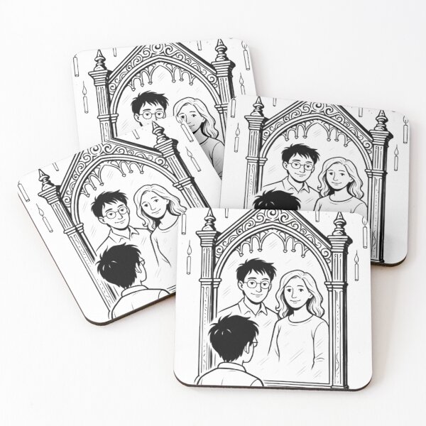 Item preview, The Mirror of Erised -What the Heart Desires harry potter  designed and sold by Slame Graphic Studio.