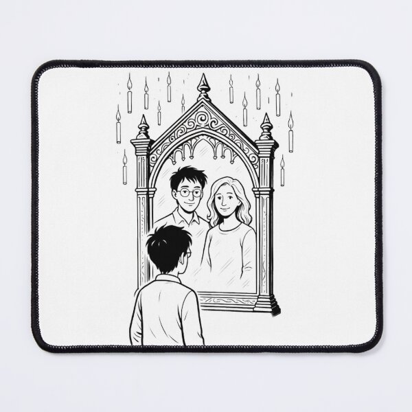 Item preview, The Mirror of Erised -What the Heart Desires harry potter  designed and sold by Slame Graphic Studio.
