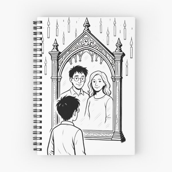 Item preview, The Mirror of Erised -What the Heart Desires harry potter  designed and sold by Slame Graphic Studio.
