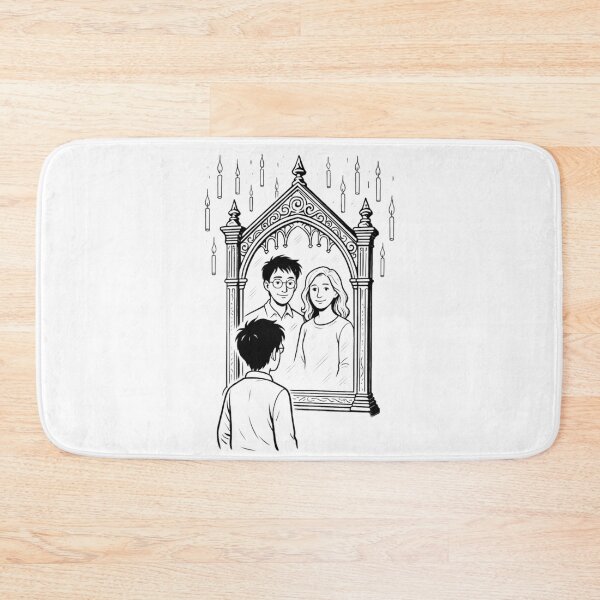 Item preview, The Mirror of Erised -What the Heart Desires harry potter  designed and sold by Slame Graphic Studio.