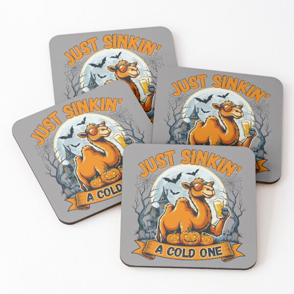 Item preview, Camel Quirky Beer Gift – Funny Halloween Drinking Design – Funny Beer T-Shirt designed and sold by Grang Art Artistic Designs.