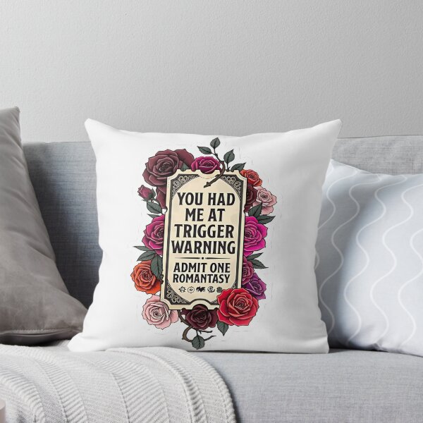 Item preview, You Had Me At Trigger Warning Romantasy designed and sold by AlruanceStudio.