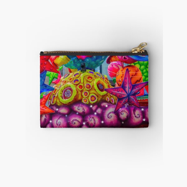 Item preview, Colorful Carnival Parade Float With Giant Starfish, Planets and Abstract Underwater Sculptures designed and sold by Nmallia.