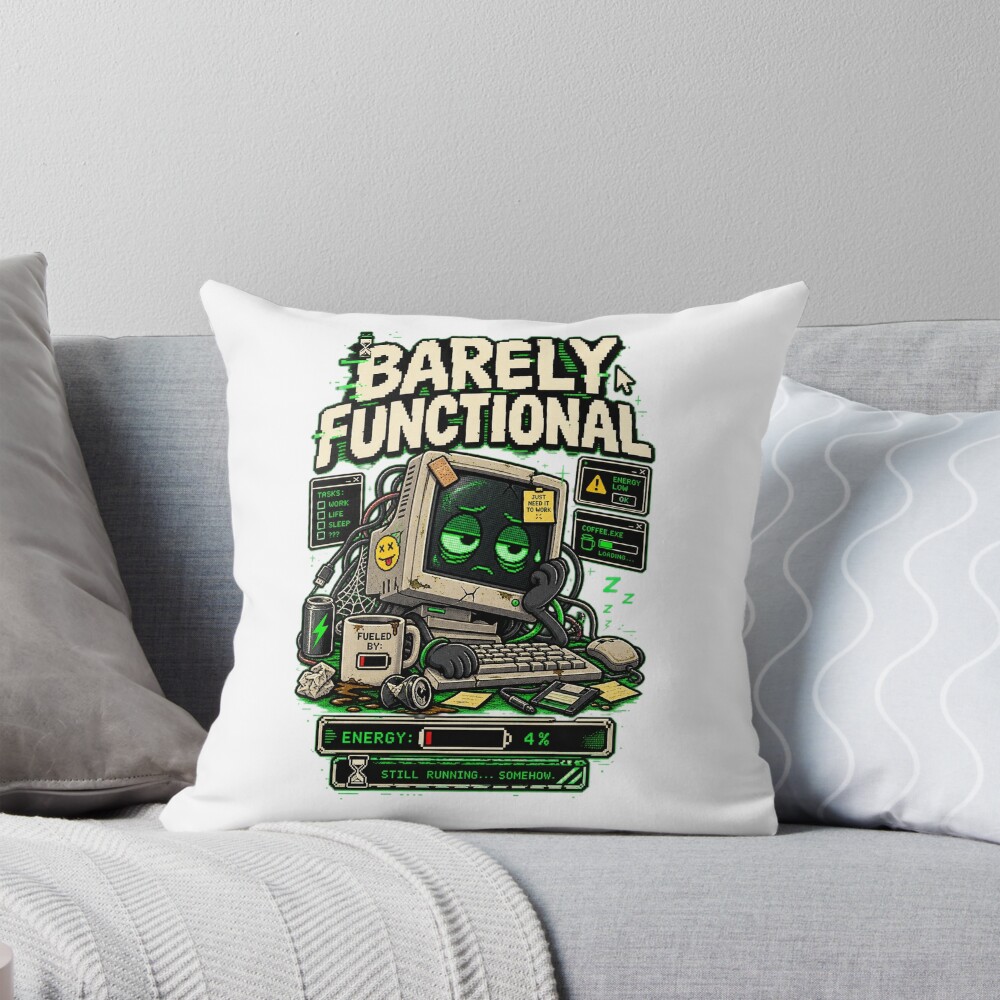 Item preview, Throw Pillow designed and sold by QuotesTeesStore.