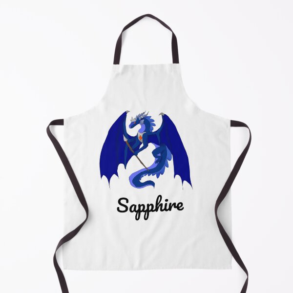 Item preview, Sapphire birthstone dragon designed and sold by Lux Dragons Emporium.