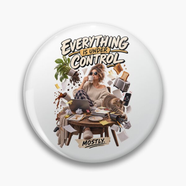 Item preview, Everything Under Control – Funny Everyday Chaos designed and sold by Golden Era Studio.