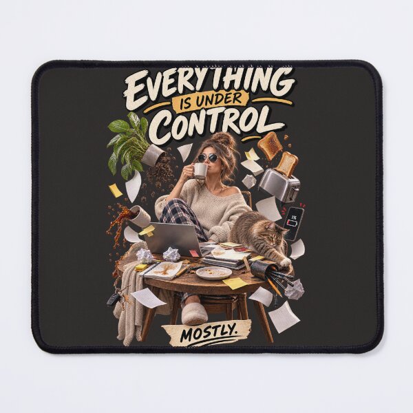 Item preview, Everything Under Control – Funny Everyday Chaos designed and sold by Golden Era Studio.