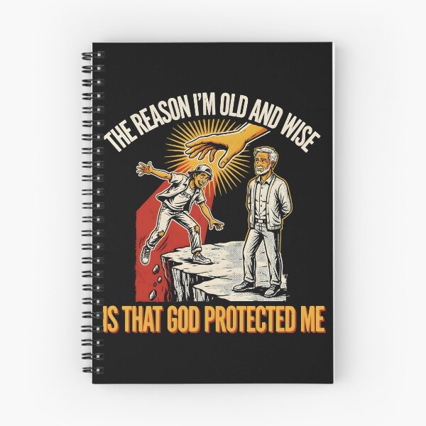 Item preview, The Reason I'm Old and Wise is that God Protected Me designed and sold by Redgiant87x.