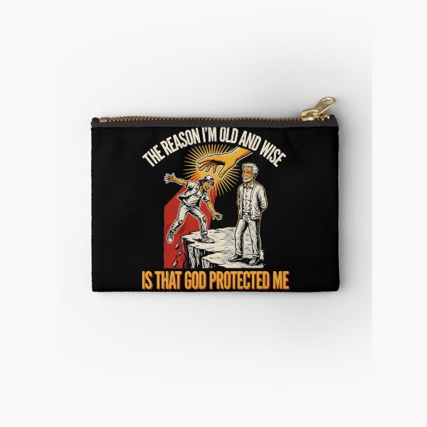 Item preview, The Reason I'm Old and Wise is that God Protected Me designed and sold by Redgiant87x.