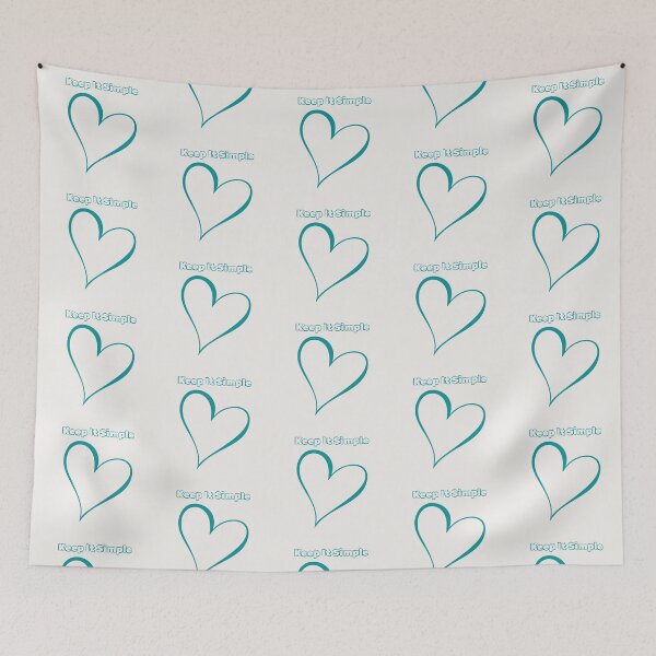 Item preview, Keep It Simple - Heart Pattern 96 designed and sold by StefanStudioArt.