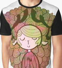 Deer - Spring Graphic T-Shirt
