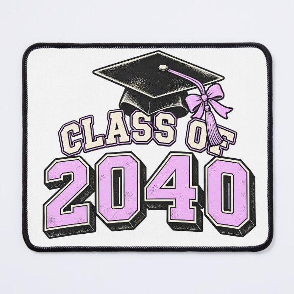Item preview, Class of 2040 Shirt, Class of 2040 Grow with Me 2040 Graduation Pink Bow Girls T-Shirt, Future Graduate Gift, Coquette Graphic Tee designed and sold by OUICHA.