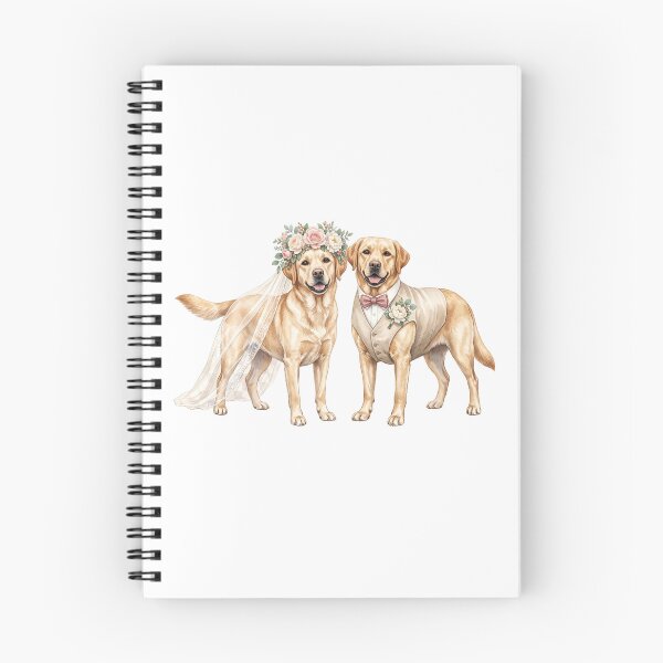 Item preview, Yellow Lab Wedding Couple designed and sold by Roy & Tiffany.