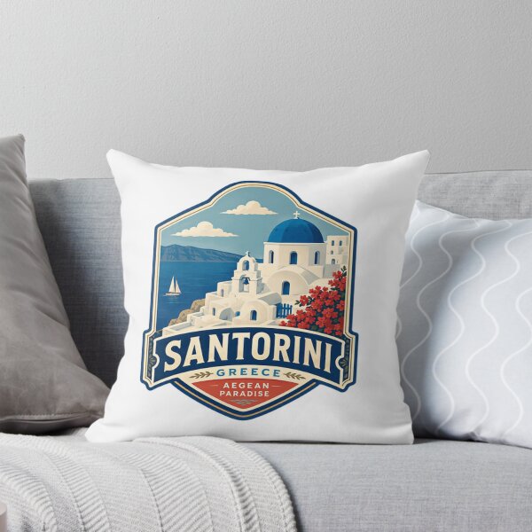 Item preview, Santorini Greece Aegean Paradise Travel Vacation Souvenir designed and sold by Simsimah26Parks.